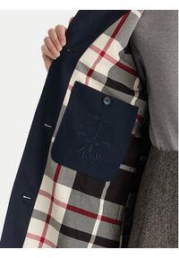 Hunter Trencz Keltie HARW0014251 Granatowy Regular Fit. Kolor: niebieski. Materiał: bawełna #3