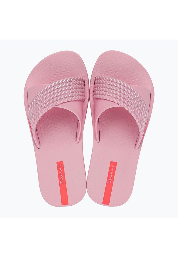 Klapki dziecięce Ipanema Street Kids. Kolor: różowy. Styl: street