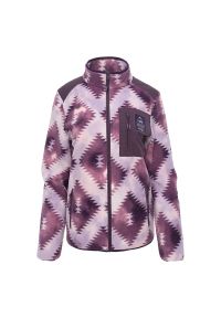 Polar damski Elbrus Cloyne Wo's - fioletowy, Rozmiar XL. Kolor: fioletowy. Materiał: polar. Sport: bieganie, fitness, turystyka piesza, wspinaczka