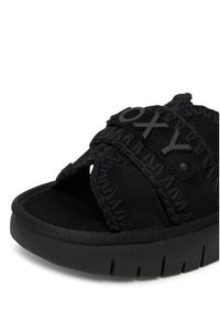 Roxy Klapki HY62277-5 Czarny. Kolor: czarny. Materiał: materiał