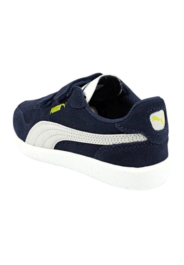 Puma - Zamszowe Trampki Dziecięce Icra. Kolor: niebieski. Materiał: zamsz. Sport: turystyka piesza