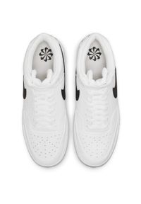 Buty do chodzenia męskie Nike Court Vision Mid NN. Zapięcie: sznurówki. Kolor: biały, czarny, wielokolorowy, pomarańczowy, brązowy. Materiał: skóra, syntetyk, tkanina, materiał. Szerokość cholewki: normalna. Model: Nike Court. Sport: turystyka piesza