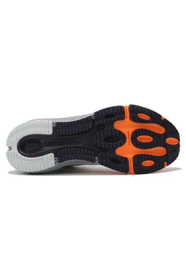 Under Armour - Buty do biegania męskie Ua Hovr Machina 3. Kolor: czerwony, pomarańczowy, wielokolorowy, szary. Wzór: aplikacja. Sport: bieganie