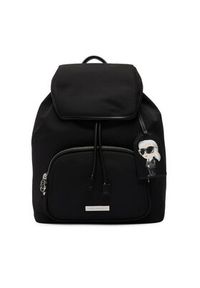 Karl Lagerfeld - KARL LAGERFELD Plecak B3W30127 Czarny. Kolor: czarny. Materiał: materiał #6