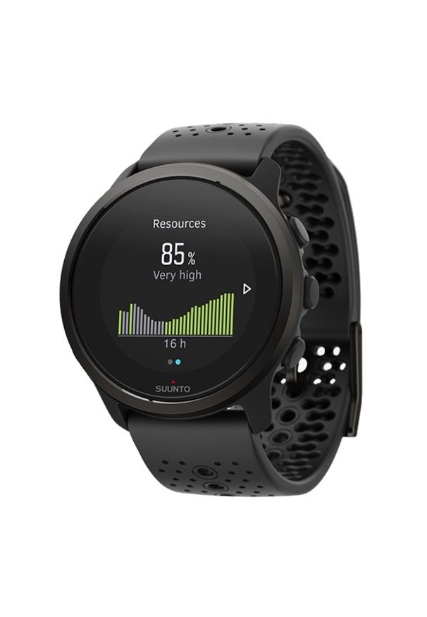 SUUNTO - Zegarek sportowy Suunto 5 Peak All Black. Styl: sportowy