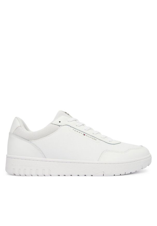 TOMMY HILFIGER - Sneakersy Tommy Hilfiger. Kolor: biały