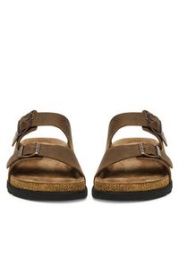 Rieker Klapki 21190-26 Brązowy. Kolor: brązowy. Materiał: skóra, nubuk #3