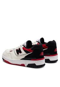 New Balance Sneakersy BB550STR Biały. Kolor: biały. Materiał: skóra