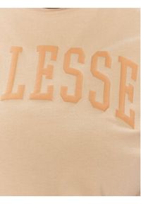 Ellesse T-Shirt Tressa SGR17859 Beżowy Regular Fit. Kolor: beżowy. Materiał: bawełna