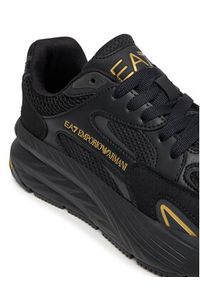 EA7 Emporio Armani Sneakersy 7X000342 AF18617 MZ177 Czarny. Kolor: czarny. Materiał: skóra #4
