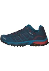 MEINDL - Buty turystyczne męskie Meindl Finale Gore-Tex. Kolor: czerwony, niebieski, wielokolorowy. Technologia: Gore-Tex. Sport: turystyka piesza