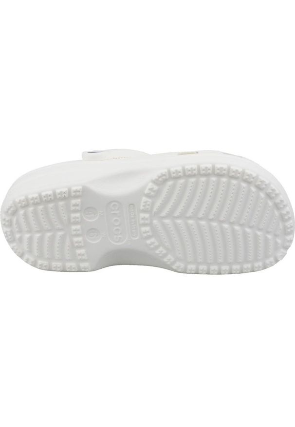 Klapki Crocs Classic Clog 10001-100 białe. Kolor: biały. Materiał: materiał
