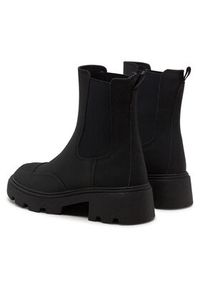 Athlecia Sztyblety Aaliyah EA234362 Czarny. Kolor: czarny. Materiał: skóra