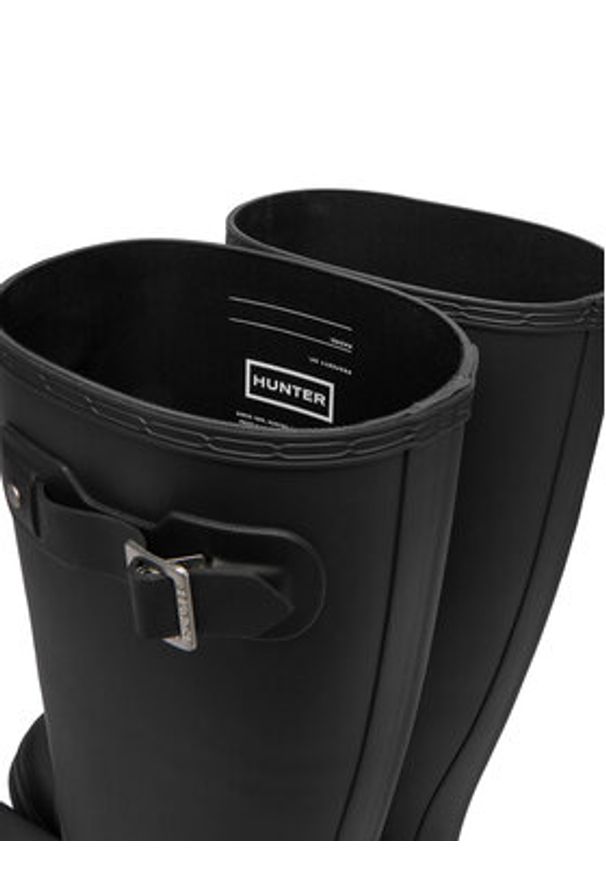 Hunter Kalosze Oryginal Tall MFT9000RMA Czarny. Kolor: czarny. Materiał: kauczuk