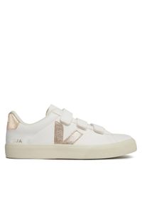 Veja Sneakersy Recifee Logo Chromefree Leather RC0502762B Biały. Kolor: biały. Materiał: skóra #1