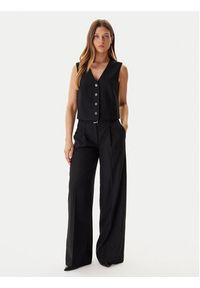 Guess Kamizelka garniturowa W5BH52 W2422 Czarny Regular Fit. Kolor: czarny. Materiał: syntetyk #5