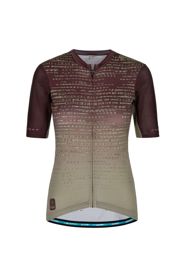 Damska koszulka kolarska Kilpi Ritael. Kolor: czerwony. Sport: kolarstwo