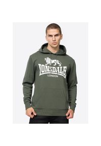 Bluza z kapturem Lonsdale Sherborne. Typ kołnierza: kaptur. Kolor: wielokolorowy, biały, zielony #1