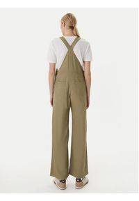 Roxy Ogrodniczki Trail Blazer ERJWO03027 Zielony Wide Leg. Kolor: zielony. Materiał: bawełna #4