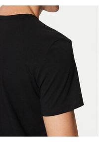Guess T-Shirt U97M01 KCD31 Czarny Slim Fit. Kolor: czarny. Materiał: bawełna
