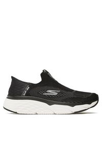 skechers - Skechers Buty do biegania Max Cushioning Elite 220389/BKW Czarny. Kolor: czarny. Materiał: materiał #7
