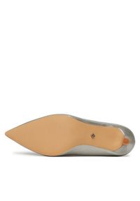 DeeZee Szpilki BK-0807-1 Srebrny. Kolor: srebrny. Materiał: skóra. Obcas: na szpilce