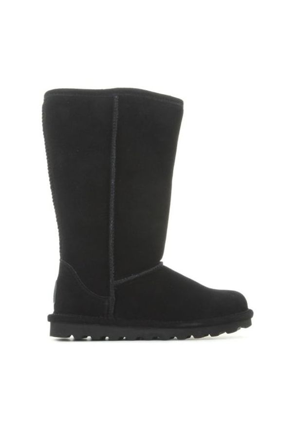 Bearpaw - Buty BearPaw Elle Tall Jr 1963W-011 Black czarne granatowe. Kolor: niebieski, wielokolorowy, czarny