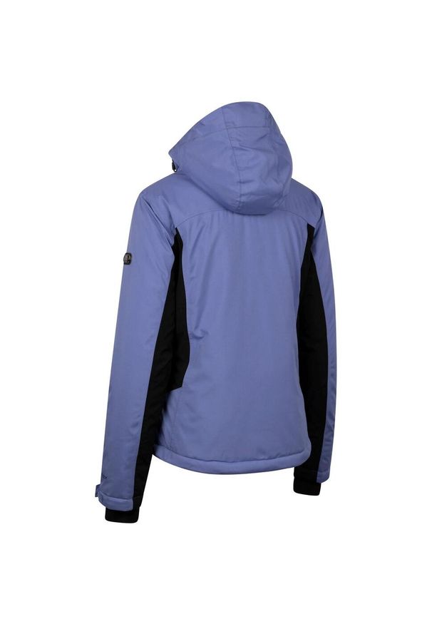 TRESPASS - Kurtka Narciarska Damska Doris. Kolor: szary, fioletowy, niebieski, wielokolorowy. Sezon: zima. Sport: narciarstwo