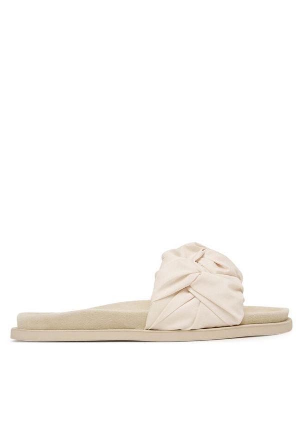 Klapki Inuikii. Kolor: kremowy