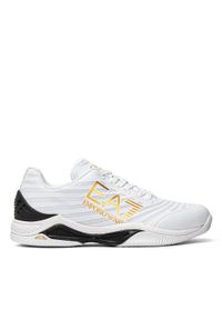 Sneakersy męskie białe EA7 Emporio Armani X8X079 XK203 Q779. Kolor: biały. Sezon: lato