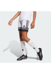 Adidas - Szorty Squadra 25 Kids. Kolor: czarny, biały, wielokolorowy. Materiał: materiał. Sport: piłka nożna