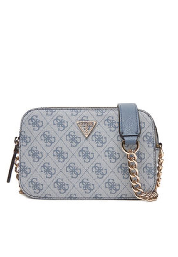 Guess Torebka Noelle II HWBG96 72140 Niebieski. Kolor: niebieski. Materiał: skórzane