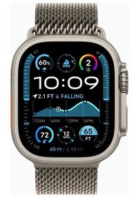APPLE - Išmanusis laikrodis Apple Watch Ultra 2 GPS + Cellular 49mm Natural Titanium Case with Natural Titanium Milanese Loop - L