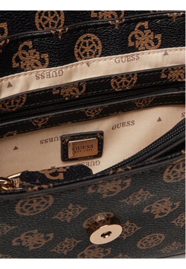 Guess Torebka Daryna HWPG72 08200 Brązowy. Kolor: brązowy. Materiał: skórzane