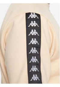 Kappa Bluza 313005 Brązowy Regular Fit. Kolor: brązowy. Materiał: bawełna