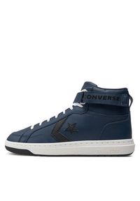 Converse Sneakersy Pro Blaze V2 Leather A06626C Granatowy. Kolor: niebieski. Materiał: skóra #5