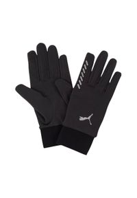 Puma - 42004 Rękawiczki Zimowe Do Biegania. Kolor: czarny. Sezon: zima