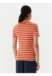 TOMMY HILFIGER - Tommy Hilfiger T-Shirt New Cody WW0WW40584 Pomarańczowy Slim Fit. Kolor: pomarańczowy #5