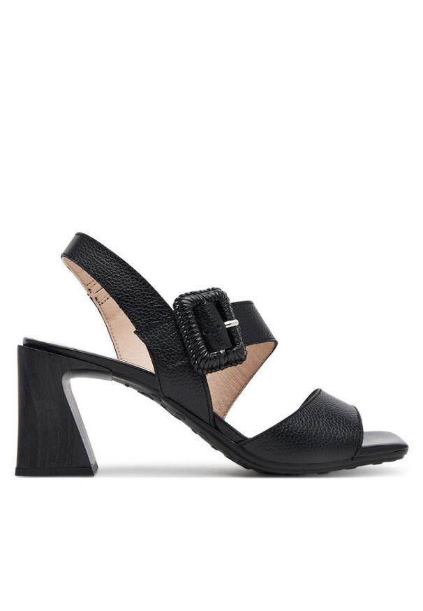 Hispanitas Sandały Miami HV253908 Czarny. Kolor: czarny. Materiał: skóra