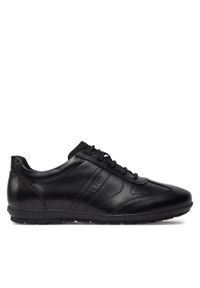 Geox Sneakersy U Symbol B U74A5B 00043 C9999 Czarny. Kolor: czarny. Materiał: skóra