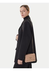Guess Torebka Giully II Mini HWQG96 73740 Beżowy. Kolor: beżowy. Materiał: skórzane #1