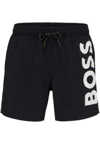 HUGO BOSS - Hugo Boss męskie spodenki kąpielowe Octopus czarne XL. Kolor: czarny