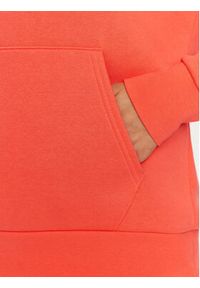 Under Armour Bluza Essential Fleece Hoodie 1373033 Czerwony Loose Fit. Kolor: czerwony. Materiał: bawełna