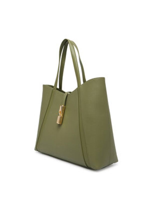 Furla Torebka Goccia L WB01788 BX3353 KH 4555S Zielony. Kolor: zielony. Materiał: skórzane