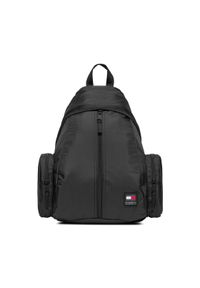 Tommy Jeans Plecak Tjm Boyhood Backpack AM0AM11947 Czarny. Kolor: czarny. Materiał: materiał