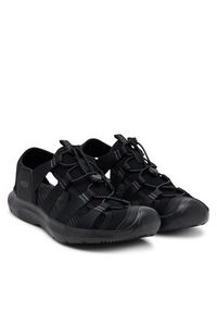 keen - Keen Sandały Seanik H2 M 1030389 Czarny. Kolor: czarny. Materiał: materiał #5