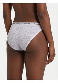 Calvin Klein Dół od bikini LV00QD5213 Écru. Kolor: kremowy. Materiał: syntetyk #3