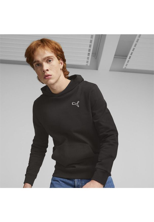 Puma - Męska bluza Better Essentials z kapturem PUMA Black. Typ kołnierza: kaptur. Kolor: czarny. Sport: fitness