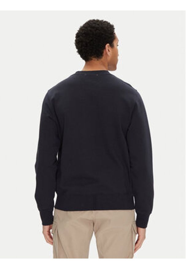 Parajumpers Bluza Josiah 25SMPMFLCQ01 Granatowy Regular Fit. Kolor: niebieski. Materiał: bawełna