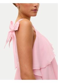 Vero Moda Sukienka wieczorowa Felicia 10331377 Różowy Regular Fit. Kolor: różowy. Materiał: syntetyk. Styl: wizytowy #3